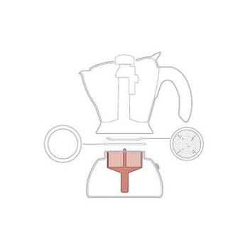Sil MUKKA inkl. packning  Bialetti®