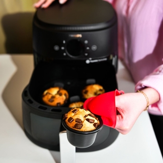 Muffinsform Airfryer Metal rund 7cm SET/4 PYREX®