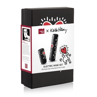 Electric Wine SET Keith Haring Vacuvin®