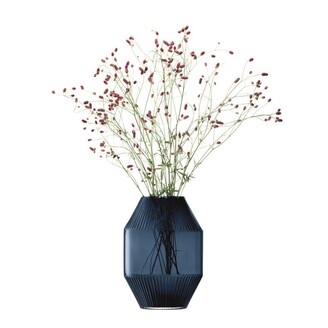 Rotunda Vase Sapphire LSA