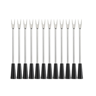 Tapasgaffel Laguiole Black SET 12 SdV