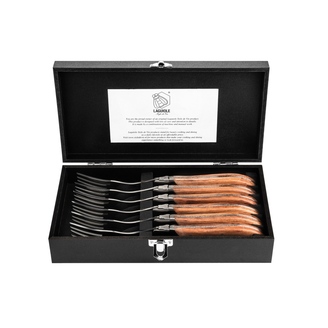 Gafflar Pakka Rose Set/6 LAGUIOLE