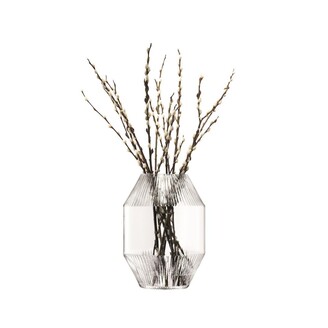 Rotunda Vase H37cm Clear