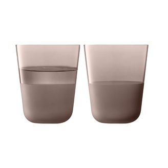 Dricksglas Arc Contrast Earth 380ml Set/2 LSA INTERNATIONAL®