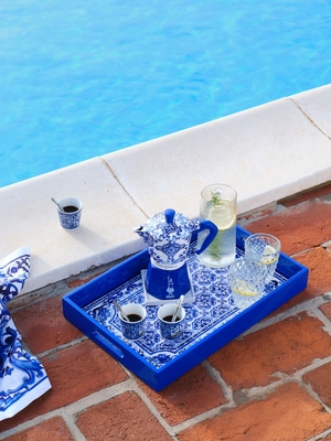 Kokare 6 kopp D&G MOKA Mediterraneo Blå BIALETTI®