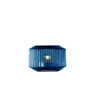 Rotunda Tealight Holder/Vase Sapphire LSA