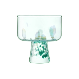 Cocktail/Champagne glass SEA GLASS Sea Greens 250ml SET/2 LSA INTERNAT