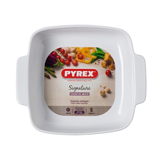Ugnsform Signature fyrkantig 22 cm PYREX®