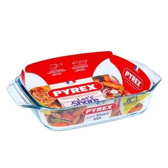Ugnsform i glas Let’s Share rektangulär 31 cm PYREX®
