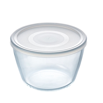 Förvaringslåda i glas Cook&Freeze rund 17 cm PYREX®