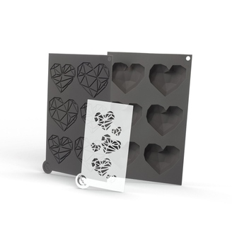 Molds Love At First Bite SET 3 Plate-It