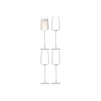 Champagne glass Metropolitan Set/4 230ml LSA INTERNATIONAL®