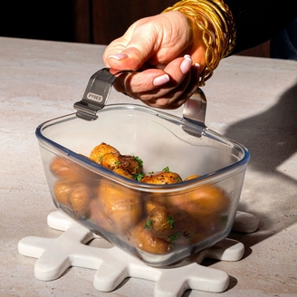 Ugnsform i glas Airfryer rektangulär 20 cm PYREX®