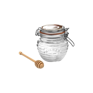 Honey jar with scoop 400ml KILNER®