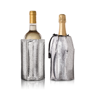 Wine & Champagne Cooler Active Silver SET/2 VACU VIN®