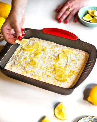Ugnsform Asimetria Silicon rektangulär 25 cm PYREX®