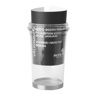 Bercato Termosmugg insert 28 cl Svart - transparent