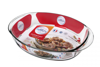 Ovenchef Transparent Plat Ovale