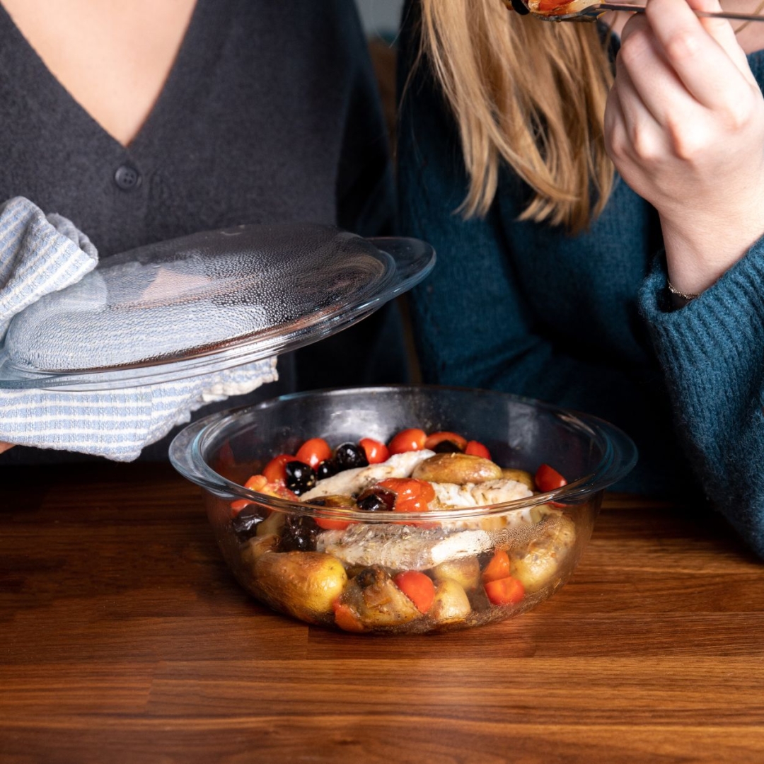 Gryta i glas 4 in 1 rund 2,2L PYREX® | Magasin