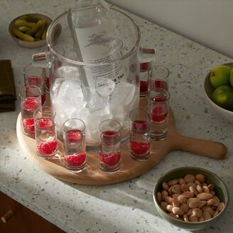 Vodka serveringsset Paddle LSA