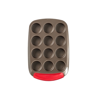 Muffinsform Asimetria Silicon rektangulär för 12 muffins 38 cm PYREX®