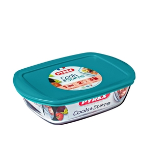 Förvaringslåda i glas Cook&Store rektangulär 28 cm PYREX®