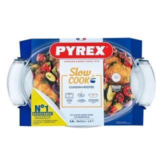 Gryta i glas Slow Cook oval 39 cm PYREX®