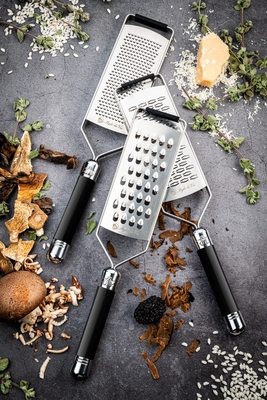 Grater 3 pcs Black SET Laguiole