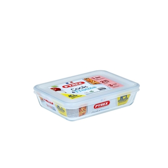 Förvaringslåda i glas Cook&Freeze rektangulär 19 cm PYREX®