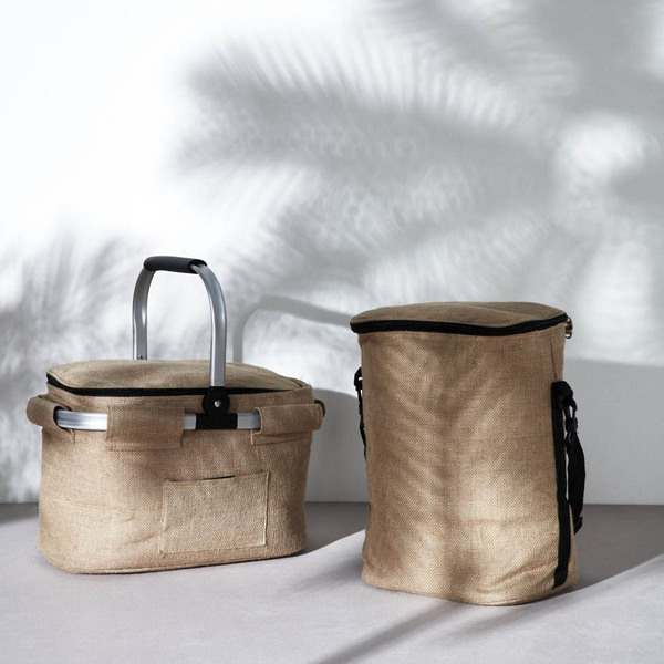 Jute sales cooler bag