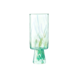 Champagne glass SEA GLASS Sea Greens 240ml SET/2 LSA INTERNATIONAL®