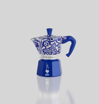 Kettle 3 cup D&G MOKA Mediterraneo Blue BIALETTI®