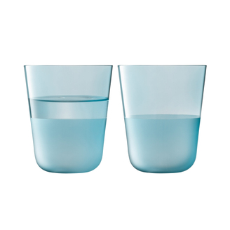 Drinking glass Arc Contrast Sky 380ml Set/2 LSA INTERNATIONAL®