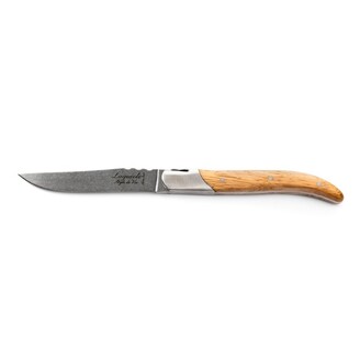 Grillknivar Laguiole Oak Wood Stonewash SET 6 SdV
